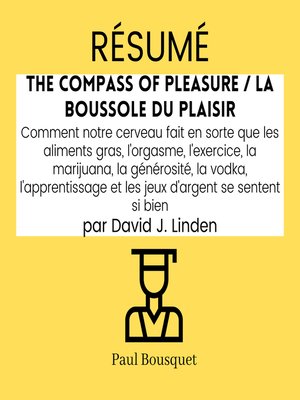 cover image of RÉSUMÉ--The Compass of Pleasure / La Boussole du Plaisir